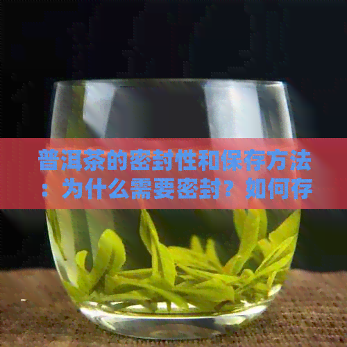 普洱茶的密封性和保存方法：为什么需要密封？如何存放？