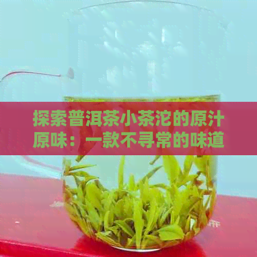 探索普洱茶小茶沱的原汁原味：一款不寻常的味道体验