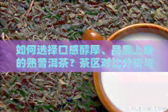 如何选择口感醇厚、品质上乘的熟普洱茶？茶区对比分析与推荐