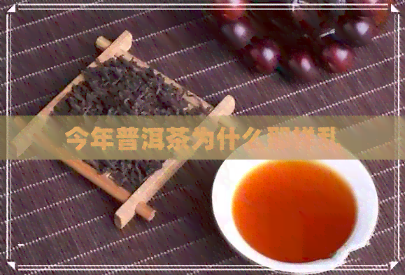 今年普洱茶为什么那样乱