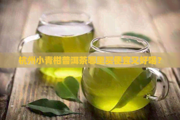 杭州小青柑普洱茶哪里买便宜又好喝？