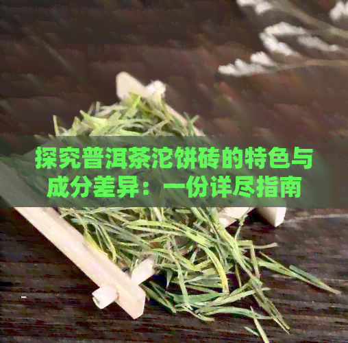 探究普洱茶沱饼砖的特色与成分差异：一份详尽指南