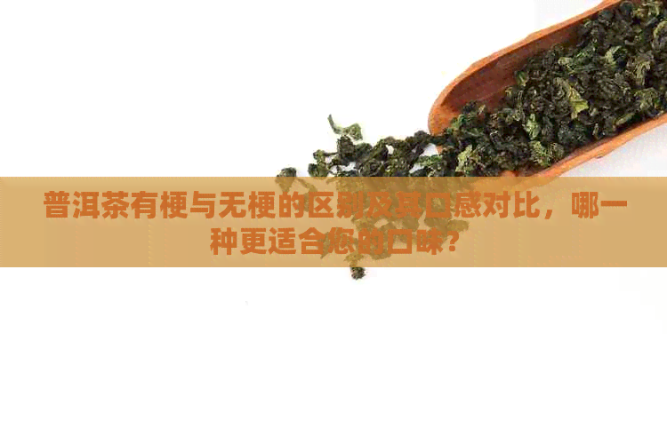 普洱茶有梗与无梗的区别及其口感对比，哪一种更适合您的口味？