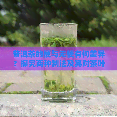 普洱茶的梗与无梗有何差异？探究两种制法及其对茶叶口感的影响