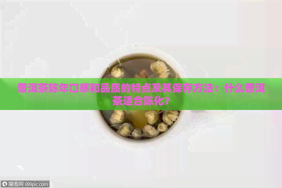 普洱茶陈年口感和品质的特点及其保存方法：什么普洱茶适合陈化？