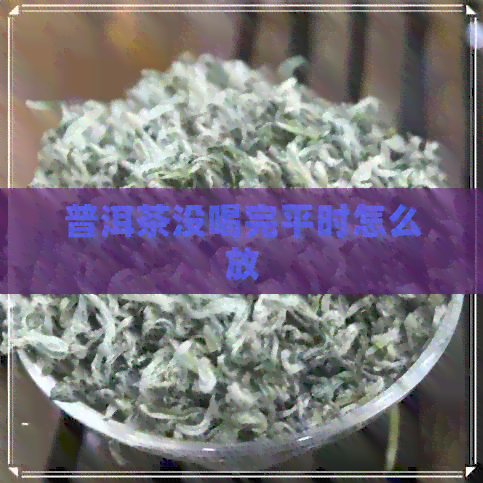 普洱茶没喝完平时怎么放