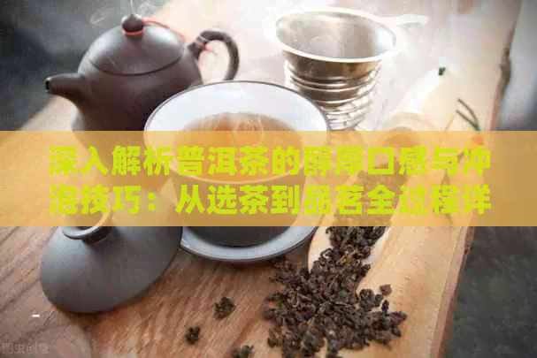 深入解析普洱茶的醇厚口感与冲泡技巧：从选茶到品茗全过程详解