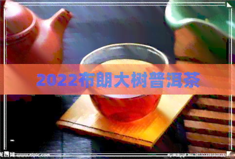 2022布朗大树普洱茶