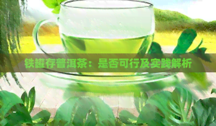 铁罐存普洱茶：是否可行及实践解析