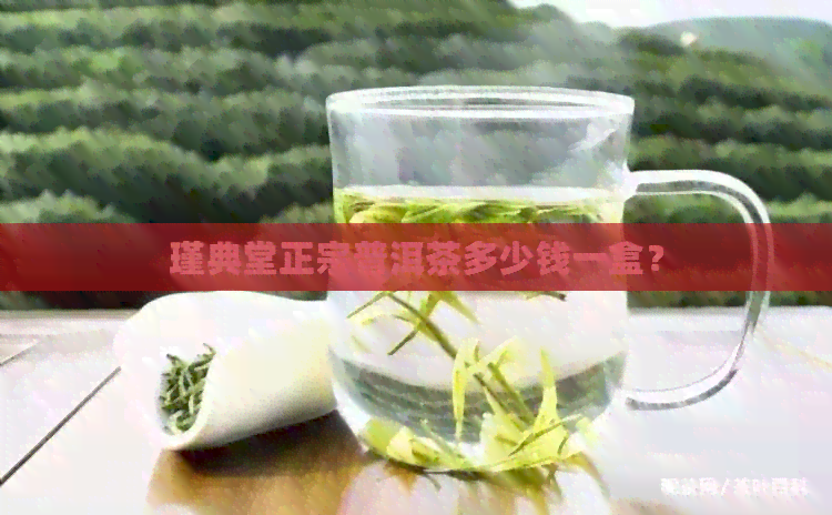 瑾典堂正宗普洱茶多少钱一盒？