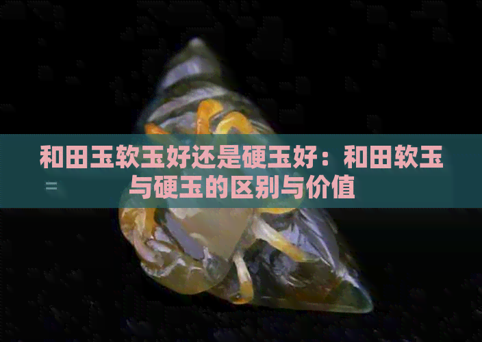 和田玉软玉好还是硬玉好：和田软玉与硬玉的区别与价值