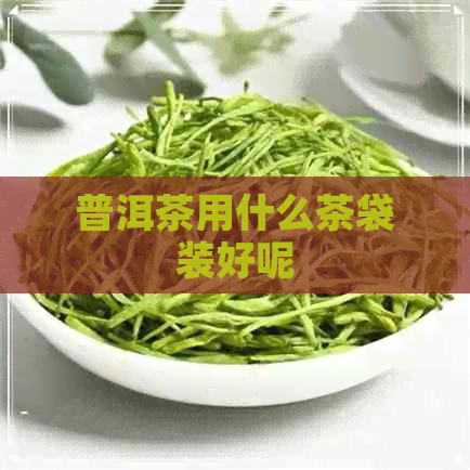 普洱茶用什么茶袋装好呢