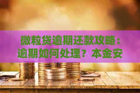 微粒贷逾期还款攻略：逾期如何处理？本金安全吗？主动还款操作指南！