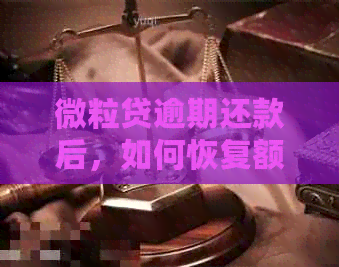 微粒贷逾期还款后，如何恢复额度？了解详细步骤及影响因素！