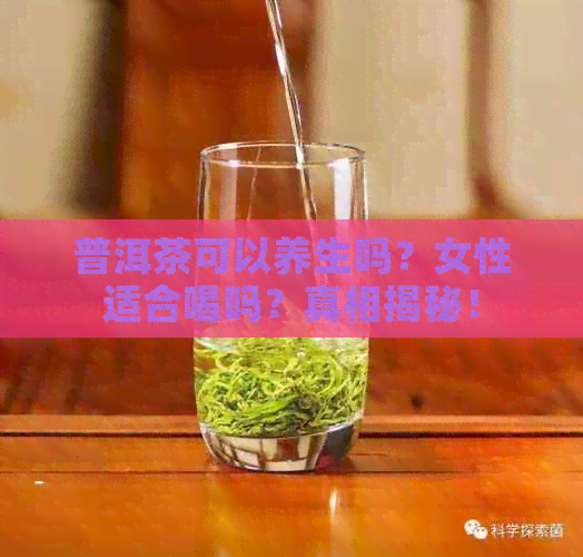 普洱茶可以养生吗？女性适合喝吗？真相揭秘！