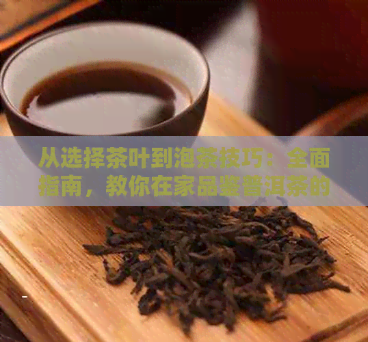 从选择茶叶到泡茶技巧：全面指南，教你在家品鉴普洱茶的口感