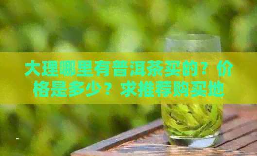 大理哪里有普洱茶买的？价格是多少？求推荐购买地点。