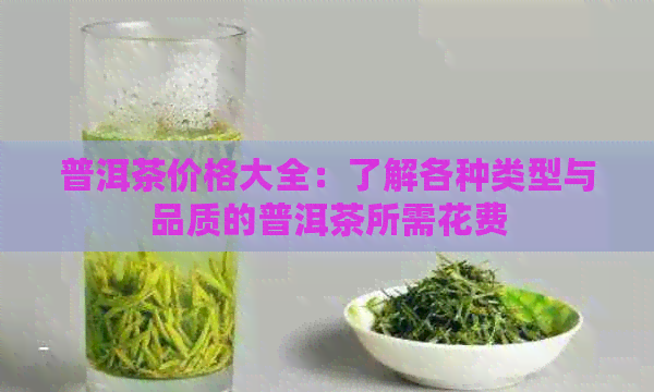 普洱茶价格大全：了解各种类型与品质的普洱茶所需花费