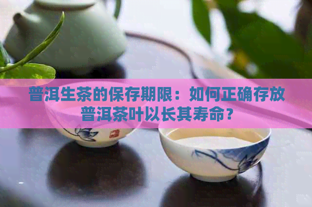 普洱生茶的保存期限：如何正确存放普洱茶叶以长其寿命？