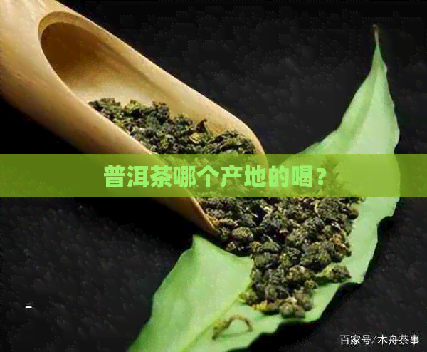 普洱茶哪个产地的喝？