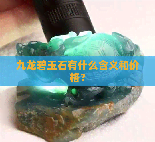 九龙碧玉石有什么含义和价格？