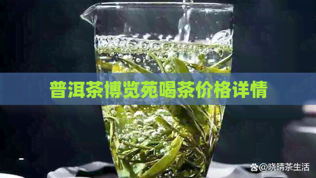 普洱茶博览苑喝茶价格详情