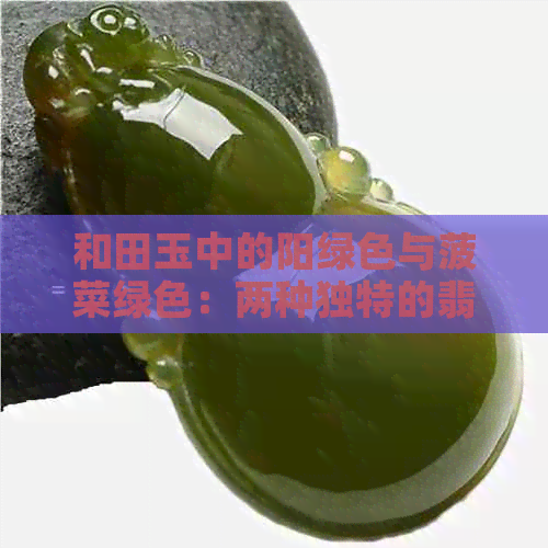 和田玉中的阳绿色与菠菜绿色：两种独特的翡翠颜色详解及选购指南