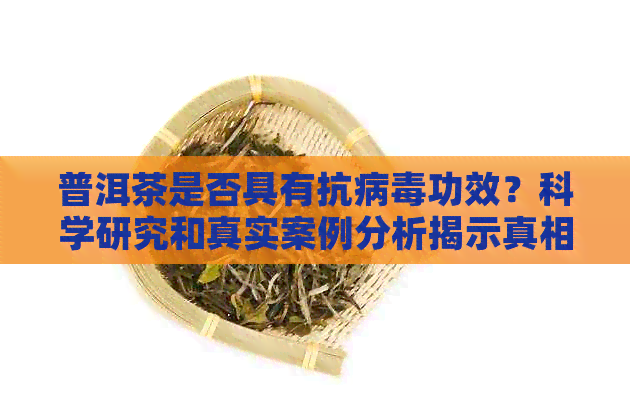 普洱茶是否具有抗病功效？科学研究和真实案例分析揭示真相