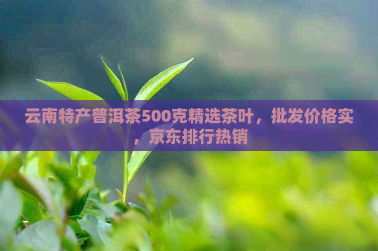 云南特产普洱茶500克精选茶叶，批发价格实，京东排行热销