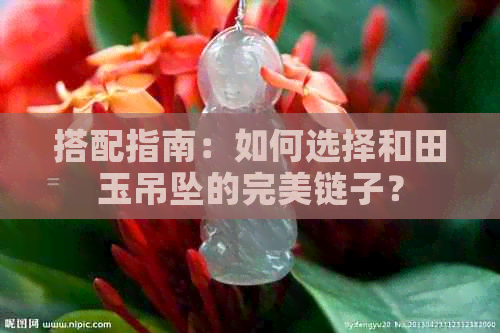 搭配指南：如何选择和田玉吊坠的完美链子？