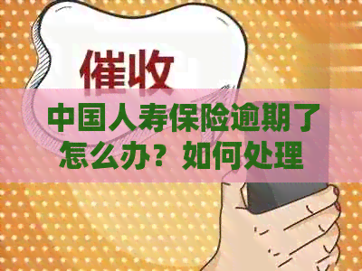 中国人寿保险逾期了怎么办？如何处理？