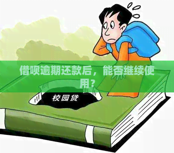 借呗逾期还款后，能否继续使用？