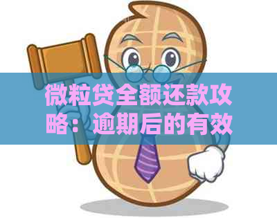 微粒贷全额还款攻略：逾期后的有效应对措