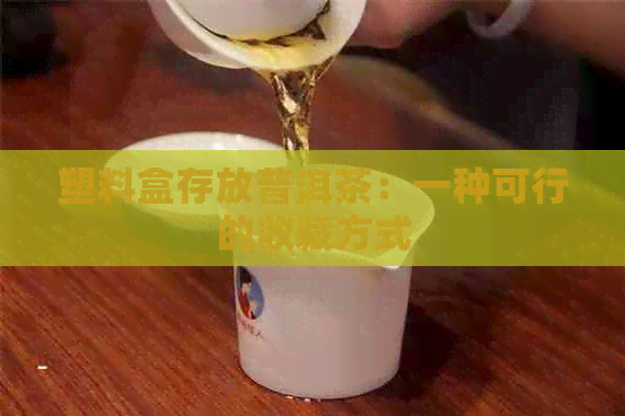 塑料盒存放普洱茶：一种可行的收藏方式