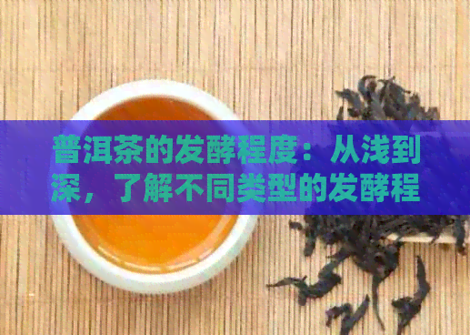 普洱茶的发酵程度：从浅到深，了解不同类型的发酵程度及其特点