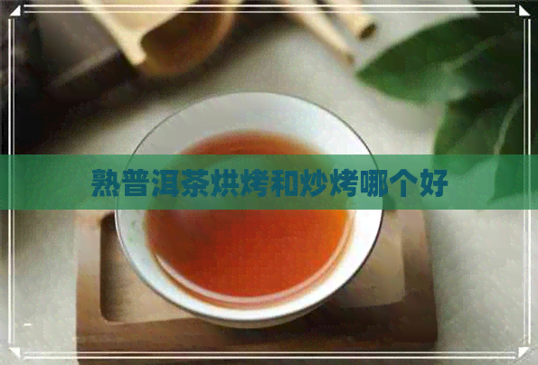 熟普洱茶烘烤和炒烤哪个好