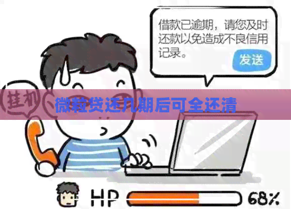 微粒贷还几期后可全还清