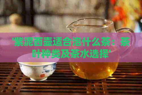 '紫泥西壶适合泡什么茶：茶叶种类及茶水选择'