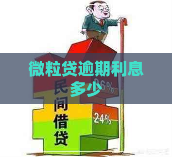 微粒贷逾期利息多少