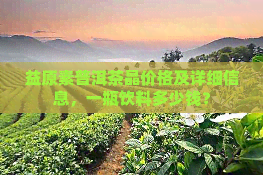 益原素普洱茶晶价格及详细信息，一瓶饮料多少钱？