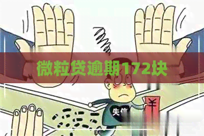 微粒贷逾期172块