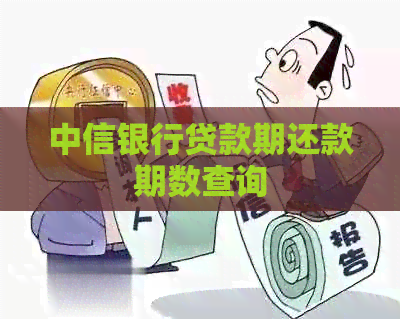 中信银行贷款期还款期数查询