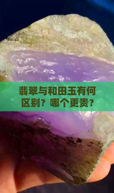 翡翠与和田玉有何区别？哪个更贵？