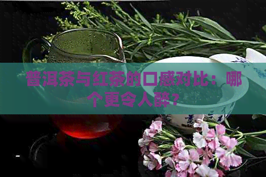 普洱茶与红茶的口感对比：哪个更令人醉？