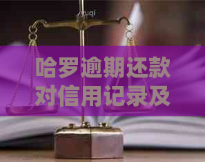 哈罗逾期还款对信用记录及贷款审批的影响及解决办法