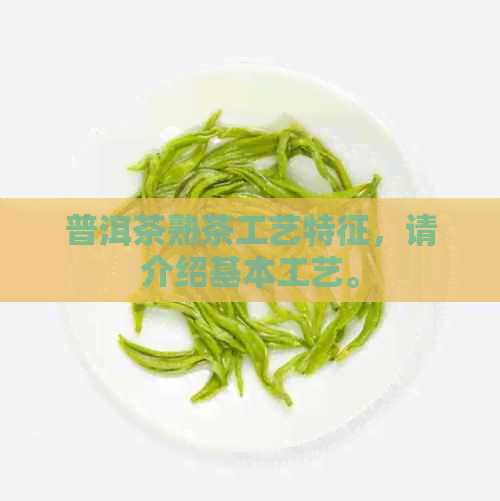 普洱茶熟茶工艺特征，请介绍基本工艺。