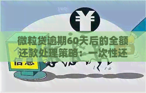 微粒贷逾期60天后的全额还款处理策略：一次性还清还是分期付款？