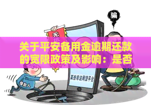 关于平安备用金逾期还款的宽限政策及影响：是否存在期三天还款的风险？