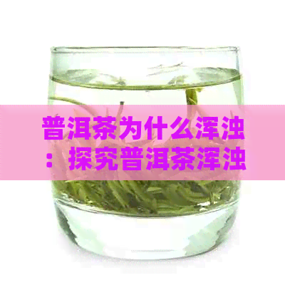 普洱茶为什么浑浊：探究普洱茶浑浊的原因及物质成分