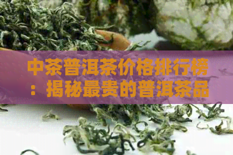 中茶普洱茶价格排行榜：揭秘最贵的普洱茶品种及其品质特点